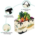 thumbnail image 3 of Whale Large Capacity Reusable Oxford Cloth Decorative Box Shopping Bag Collapsible Bucket, 3 of 7