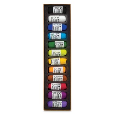 Diane Townsend Terrages Pastels - Portrait Set B, 12 Colors, Pumice-Based For Layering On Paper