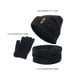 thumbnail image 4 of Juego de guantes de bufanda de gorro de invierno 3 en 1, forro interior de vellón cálido térmico de invierno, gorro de gorro de cuello cálido, guantes Sunnimix  Sombrero Bufanda y Guantes, 4 of 5