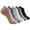 B, variant on Swanpen 5 Pairs Womens Ankle Socks, Low Cut Cushioned No Show Athletic Socks for Women