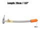 thumbnail image 3 of Adaptador de manguera de inflado de neum?ticos Flexible de 7,9 ", 1 Uds., mandril de aire de tama?o de rosca M6 con manguera para v?lvula de neum?tico est?ndar, rosca fina con v?lvula de liberaci?n de aire Unique Bargains mandriles para neumáticos de automóviles, 3 of 6