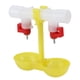 thumbnail image 3 of Bebedero con tetina doble para pollo, bebederos colgantes automáticos para aves de corral, tubo de 1/2 pulgadas, 3 of 12