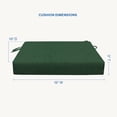 thumbnail image 6 of Hampton Texture Hunter Essentials Square Seat Cushion (2-Pack), 6 of 8