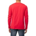 thumbnail image 2 of X RAY JEANS Mens Long Sleeve Crewneck T-Shirt, Racer Red, 3XL, 2 of 5