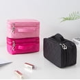 thumbnail image 4 of Makeup Case Waterproof Nylon Portable Creative Makeup Bag Cosmetic Organizer, 4 of 10