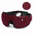 thumbnail image 1 of New Brand 3D Sleeping Mask Block Out Light Sleep Mask For Eyes Slaapmasker Eye Shade Blindfold Sleeping Aid Face Mask Eyepatch Red, 1 of 6