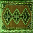 thumbnail image 1 of Ahgly Company Indoor Square Persian Green Traditional Area Rugs, 7' Square, 1 of 1