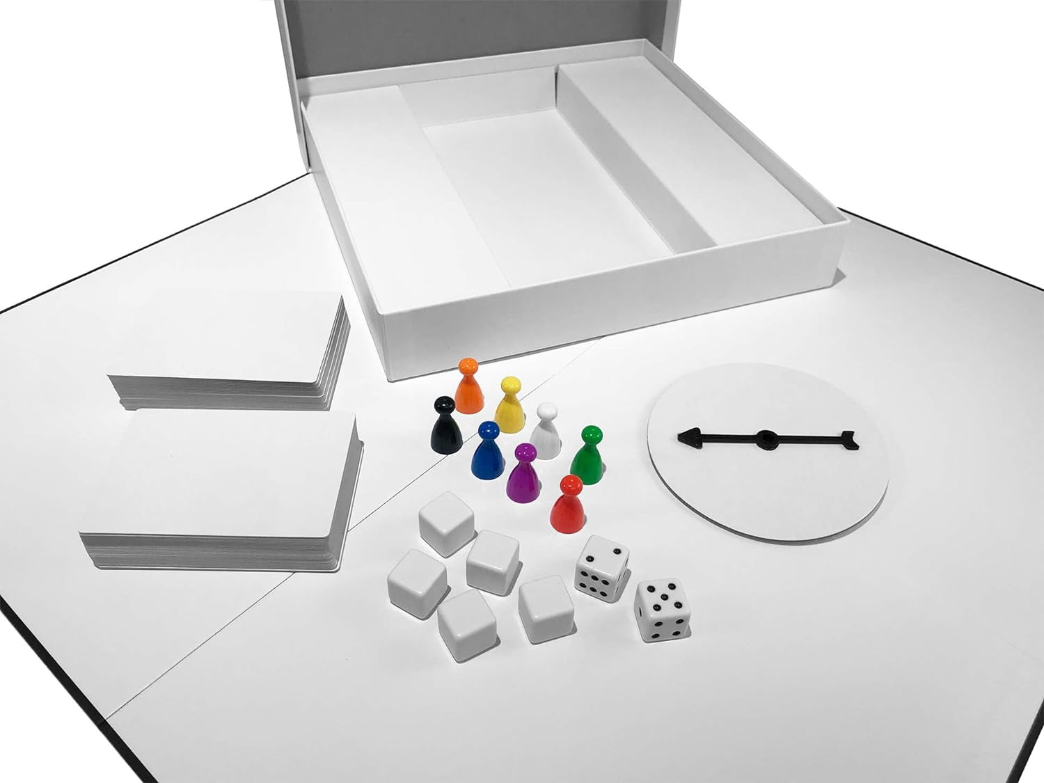 Create Your Own Board Game (Blank Game Board, Box & Accessories)