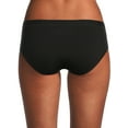 thumbnail image 3 of No Boundaries Cotton Blend Hipster Panties, Women's and Women's Plus, 3 of 4