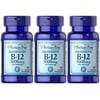 Puritan's Pride Vitamin B-12 5000 mcg Sublingual (3-PACK)