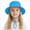 Blue, variant on Toddler Sun Hat Sun Protection Kids Bucket Hat Toddler Beach Hats for Boys Girls Swim Cap 6-12 Months 12-24 Months 2t 3t 4t 5t 6t 7t 8t 9t Children(AG,1-3 Years)