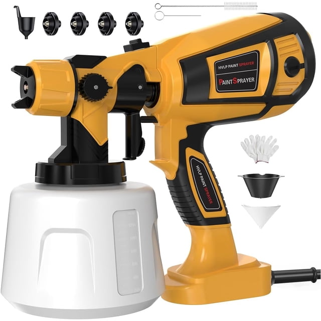 Pulverizador de pintura Xavax 1000W High Power Electric Amarillo