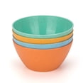 thumbnail image 2 of Yalin Wheat Straw Lightweight PP Bowls, 28 OZ Unbreakable Cereal Bowls, for Rice and Soup, Dishwasher and Microwave Safe, Multi Color (Set of 8), 2 of 6