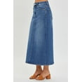 thumbnail image 6 of RISEN High Rise Back Slit Denim Skirt, 6 of 6