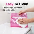 thumbnail image 4 of Wet Dry Swim Bag, Waterproof Reusable Storage Tote, Separated Compartment Pouch, Beach Bag for Wet Clothes Underwear Cosmetics Slipper Travel, 4 of 8