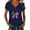 Khaki, variant on MEICHEN Women's 250th Anniversary V Neck Graphic Tee Casual Soft Print T Shirt Blouse Short Sleeve Summer Top