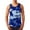 Blue, variant on Wioihee Men's Tank Top Camo Muscle Workout Gym Shirts Moisture Wicking Lightweight Summer Casual Sleeveless Shirts Khaki 10(XL)