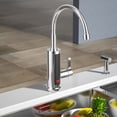 thumbnail image 2 of Grifo eléctrico de 110 V, calentador instantáneo, para cocina, lavavajillas, grifo de agua caliente rápida de doble propósito, frío y caliente, 2 of 5