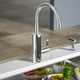 thumbnail image 2 of Grifo eléctrico de 110 V, calentador instantáneo, para cocina, lavavajillas, grifo de agua caliente rápida de doble propósito, frío y caliente, 2 of 5