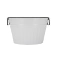 thumbnail image 3 of Baignoire ronde blanche Hometrends, diamètre 15 pouces, 3 of 5