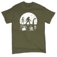 thumbnail image 5 of Alien Bigfoot Loch Ness Monster Moon T-shirt Funny Space UFO Hunter Sasquatch Yeti Dinosaur Nerd Believe Men's Tee, 5 of 7