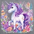 thumbnail image 3 of CafePress - Adorable Floral Unicorn Sweatshirt - Pullover Hoodie, Classic & Comfortable Hooded Sweatshirt, 3 of 4