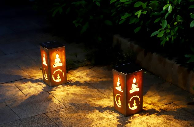 Solar Decorative Portable Lantern - Halloween