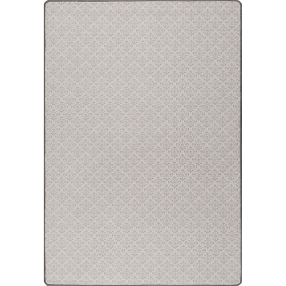 Milliken Imagine Area Rug STENCILS Stencils Coastal Fog Checkered Boxed 5' 4" x 7' 8" Rectangle