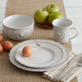 thumbnail image 2 of Pfaltzgraff Farmhouse Lunch Plates 4-Piece Set, Stoneware, 8.5-Inch, 2 of 3
