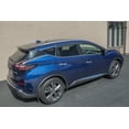 thumbnail image 6 of Replacement For 2015-Present Nissan Murano | EOS Visors JDM Tape-On Style SMOKE TINTED Side Vents Window Deflectors Rain Guard DWV-V198, 6 of 12