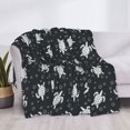 thumbnail image 3 of Uemuo Turtle Printed Throw Blanket for Couch, Fluffy Fuzzy Blankets for Bed, Sofa, Cozy Flannel Faux Fur Blanket-80"x60", 3 of 6