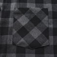 thumbnail image 4 of Mens Sleeveless Button Down Shirt Summer Casual Classic Plaid Tank Top Fashion Beach Shirts with Chest Pocket, 4 of 6