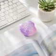 thumbnail image 5 of STPToys Transparent Glitter Filled Seashell Shaped Slow Rebound Squeeze Gadget,Purple Soft Pressure Reducing Accessory Perfect For Birthday Gifts, Party Favors And General Reward Presents, 5 of 6