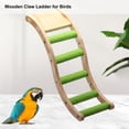 thumbnail image 5 of Cheers.US Pet Bird Toy Log Color Interactive Wooden Parrot Climbing Ladder Play Toys Cage Accessory Fine Workmanship,Parrot toy is Detachable, Safe, Firm, and Does Not Hurt the Pets Mouth, 5 of 16
