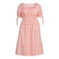 thumbnail image 5 of Terra & Sky Women's Plus Size Smocked Waist Dress, 5 of 5