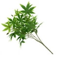 thumbnail image 3 of 2x Artificial Maples Leaves, Flowers Artificial Foliage Simulation Leaf Bridal Wedding Bouquet for Home, 3 of 8