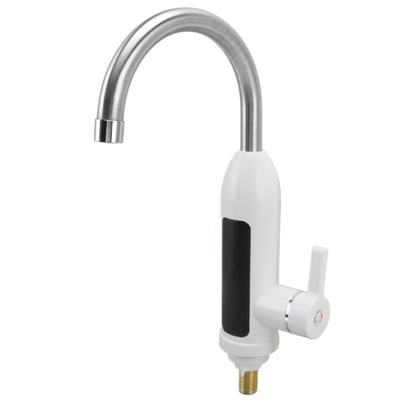 3000W Instant Water Heater Faucet IPX4 ABS Tankless Stainless Steel Kitchen Heating Tap for Home