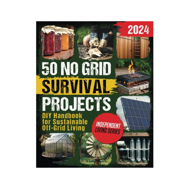 NoGrid Projects Book 2024: 50 DIY Handbook For Sustainable Off-Grid Living (Independent Living Series) (Hardcover)