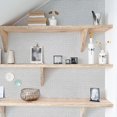 thumbnail image 4 of 1pc Light Gray Faux Grasscloth Self-Adhesive Contact Paper, Removable Peel And Stick Wallpaper For Refrigerator Speaker Dryer Cabinet Oven Appliance Furniture Home Decor Room Background Kitchen, 4 of 4