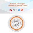 thumbnail image 3 of Detector Inteligente de Temperatura Y Humedad Tuya Zigbee + Alarma de Luz Y Sonido NEO Sensor de sirena, 3 of 7