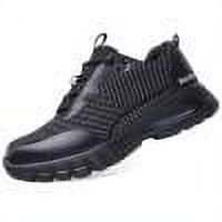 Zapatos casuales Zapatos de construcción con punta de acero transpirable para hombres y mujeres (37 negro) Ndcxsfigh Tenis De Mujer Tenis De Hombre