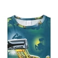 thumbnail image 3 of ATAIKU 3-8Y Toddler and Little Boy Pajamas Set Kids Long Sleeve Tee and Pants Excavator Sleepwear Boys 2-Piece Jammies, 3 of 10