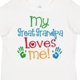 thumbnail image 4 of Inktastic My Great Grandpa Loves Me Boys or Girls Toddler T-Shirt, 4 of 5