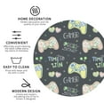 thumbnail image 4 of Disketp Gamers Funny Coasters,6 Pcs Leather Coasters With Holder, Perfect Housewarming Hostess Gifts,Protect Furniture From Water Marks Scratch And Damage, 4 of 9