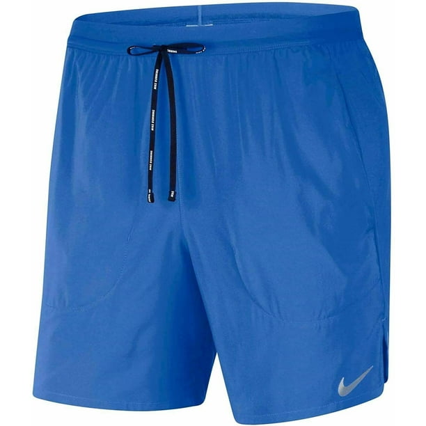 Nike Stride Men's 7'' 2 in 1 Running Shorts (Blue) Size Small - Walmart.com