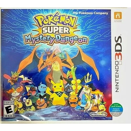 Pokemon Super Mystery Dungeon - Nintendo 3DS (World Edition)