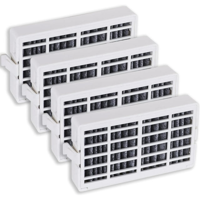 GFDYREE W10311524 Refrigerator Air Filter Premium Replacement Part by - Compatible with Whirlpool Refrigerators - Replaces AP4538127, 2319308, AIR 1, AIR1, W10315189, W10335147 - PACK OF 4