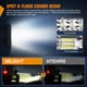 thumbnail image 4 of Barra de luces LED Nilight Slim, 7 pulgadas, 48 W, Spot Flood Combo, 4 of 9
