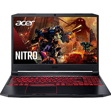 Acer Nitro 5 15.6" Full HD 144Hz Gaming Notebook, Intel Core i5-10300H 2.50GHz, 8GB RAM, 512GB SSD, NVIDIA GeForce GTX 1650Ti 4GB, Win 10 Home, Free Win 11 Upgrade, Obsidian Black
