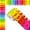 Crayons, variant on Wrapables 60 Feet Bulletin Board Borders, Adhesive Decorative Trim Stickers, Shapes